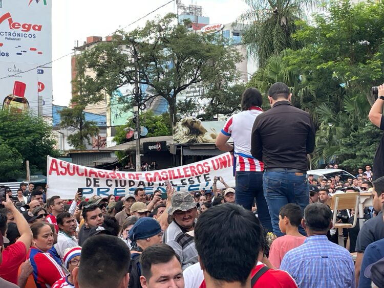 Adesão à manifestação contra corrupção em Ciudad del Este é baixa