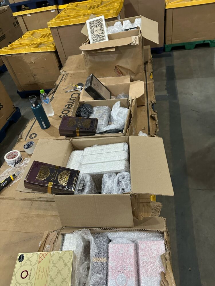 Operação Vigilia da Receita Federal apreende R$ 3 milhões em mercadorias