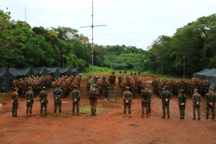 Militares incorporados em 2025 realizam operação Boina Preta
