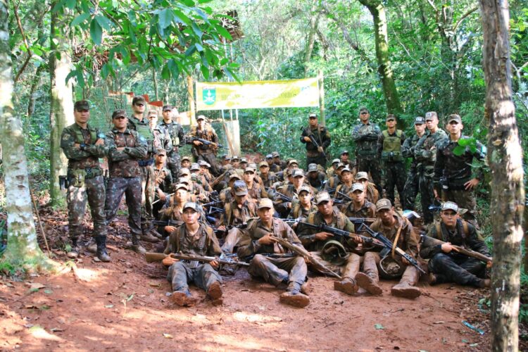 Militares incorporados em 2025 realizam operação Boina Preta