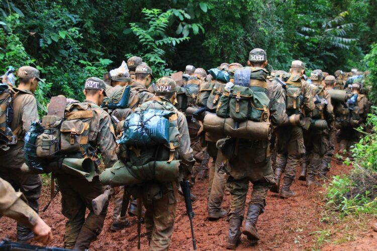 Militares incorporados em 2025 realizam operação Boina Preta
