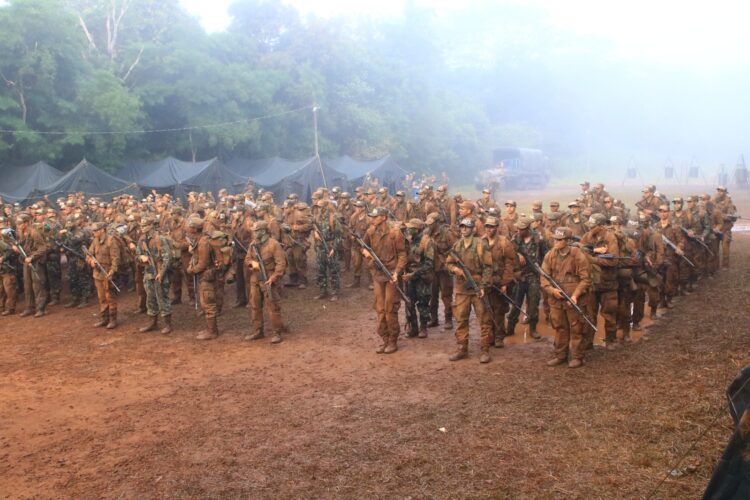 Militares incorporados em 2025 realizam operação Boina Preta