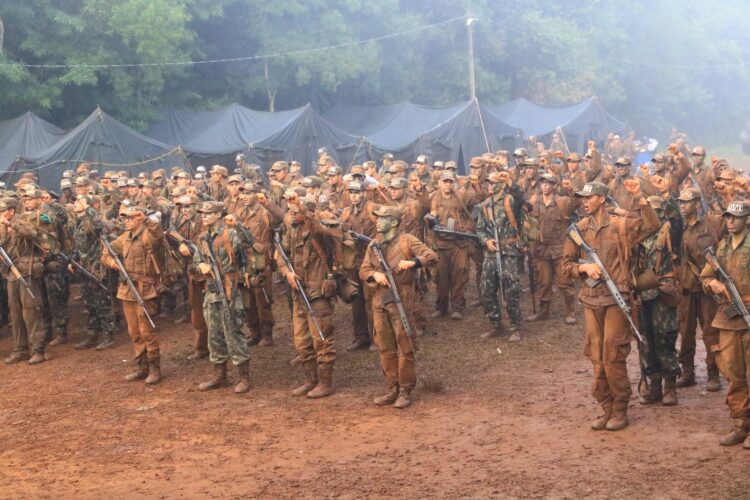 Militares incorporados em 2025 realizam operação Boina Preta