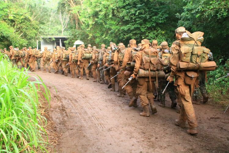 Militares incorporados em 2025 realizam operação Boina Preta