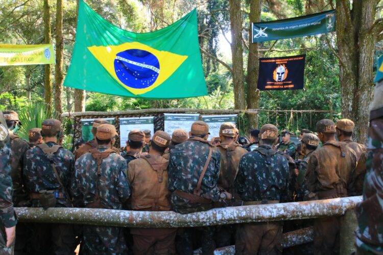 Militares incorporados em 2025 realizam operação Boina Preta