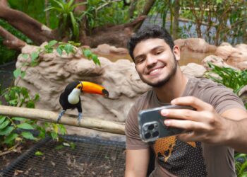 Parque das Aves tem alta de 17% na visitação em março de 2025