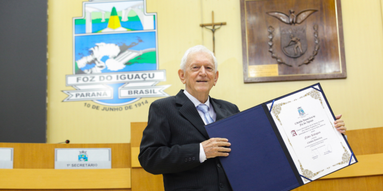 Morre Nadir Rafagnin, cidadão honorário de Foz do Iguaçu, aos 81 anos