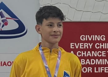Atleta iguaçuense ganha duas medalhas na maior competição escolar do mundo até 15 anos