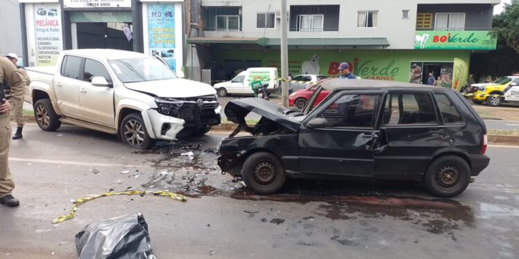 Grave acidente na Avenida Felipe Wandscheer deixa uma vítima fatal