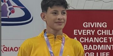 Atleta iguaçuense ganha duas medalhas na maior competição escolar do mundo até 15 anos