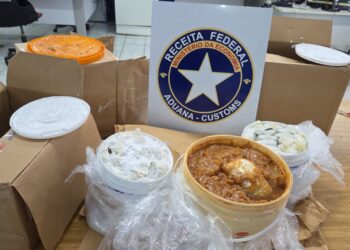 Haxixe marroquino, despachado em Foz, é apreendido em transportadora de Cascavel