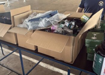Produtos à base de maconha são retidos na Ponte da Amizade