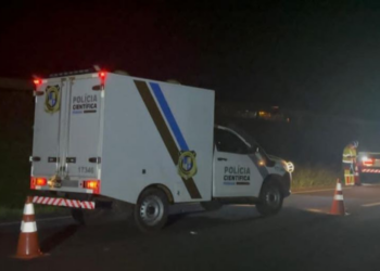 Casal morre atropelado por motorista bêbado na BR-277, próximo ao posto da PRF