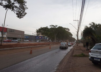 Por falta de materiais, finalização do recape da Avenida J.K. é reprogramada