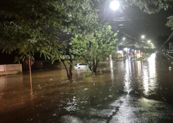 Defesa Civil faz balanço parcial dos danos causados pelas fortes chuvas de hoje
