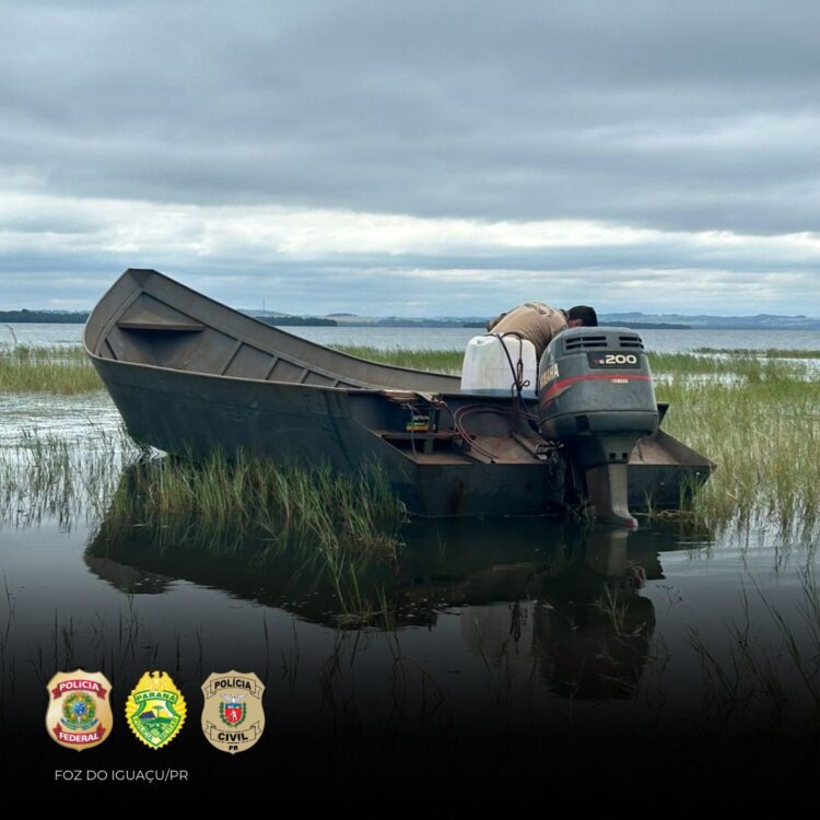 Polícia apreende quase 700kg de maconha e embarcações em Santa Helena