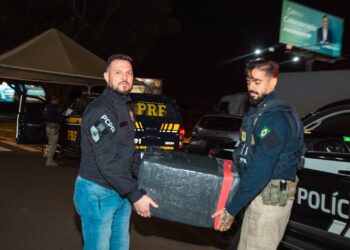 Caminhão transportando mais de uma tonelada de maconha é interceptado na BR-277