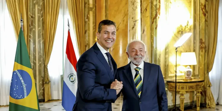 Lula e Santiago Peña debatem abertura da Ponte da Integração antes da Cúpula do Mercosul