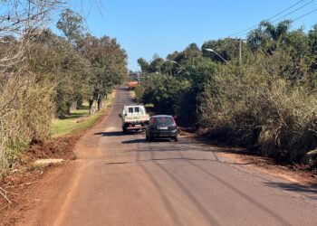 Secretaria de Obras inicia recapeamento em trecho da Avenida Felipe Wandscheer