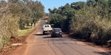 Secretaria de Obras inicia recapeamento em trecho da Avenida Felipe Wandscheer