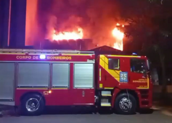 Incêndio atinge Confeitaria Marias e Maria, no centro de Foz do Iguaçu