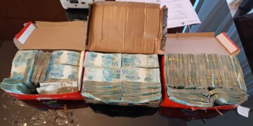 Operação Specula: quadrilha guardava R$ 1,3 milhão em caixas de sapato