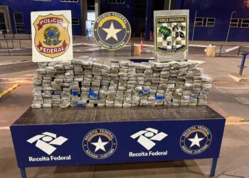 Fiscalização na Ponte da Amizade apreende 700kg de maconha em menos de 24h