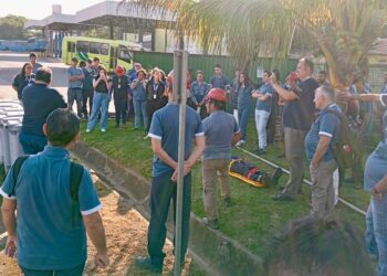 VISAC encerra atividades da SIPAT com duas simulações de acidentes