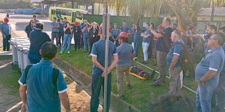 VISAC encerra atividades da SIPAT com duas simulações de acidentes