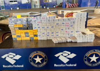 Receita Federal intercepta carga de smartphones avaliada em R$ 445 mil
