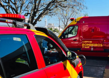 Homem é baleado após ter motocicleta roubada na Avenida Fiorino Brol