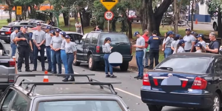 Blitz de trânsito integra formação prática dos novos Guardas Municipais em Foz