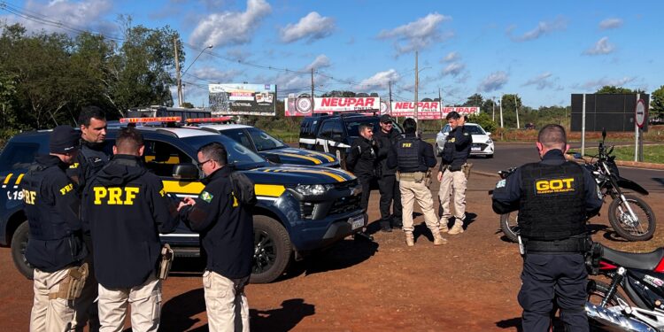 Ação integrada combate “piranhas” que coagiam motoristas na entrada da Argentina