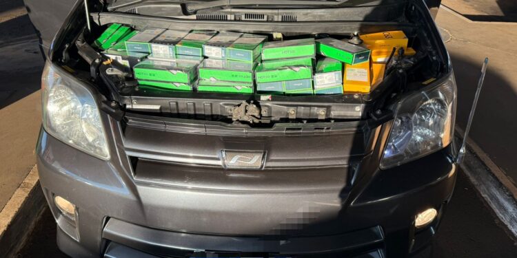 Receita Federal apreende R$ 220 mil em celulares e cigarros eletrônicos na Ponte da Amizade