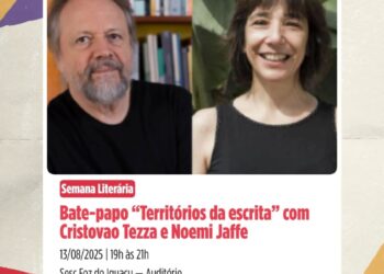 44° Semana Literária do SESC inicia com bate-papo especial