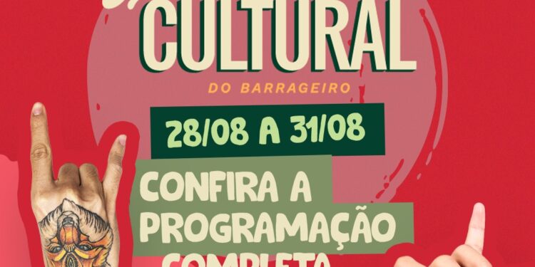 Circuito Cultural anima Mercado Barrageiro com forró, samba, sertanejo e festa retrô
