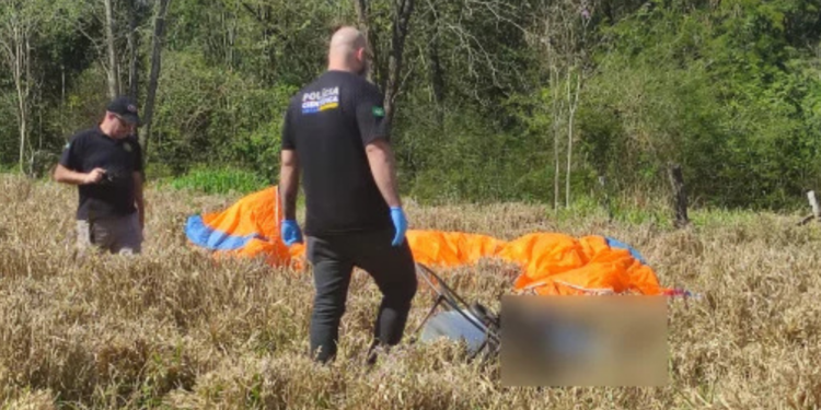 Policial civil de 51 anos morre em acidente de paramotor no interior de Missal