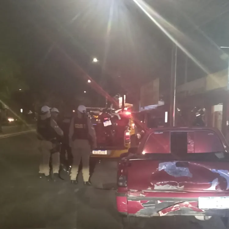 Megaoperação apreende 21 veículos na região Sul durante a madrugada deste domingo