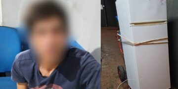 Homem com várias passagens pela polícia é preso após furtar geladeira de Capela Mortuária no Porto Meira