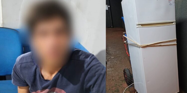 Homem com várias passagens pela polícia é preso após furtar geladeira de Capela Mortuária no Porto Meira