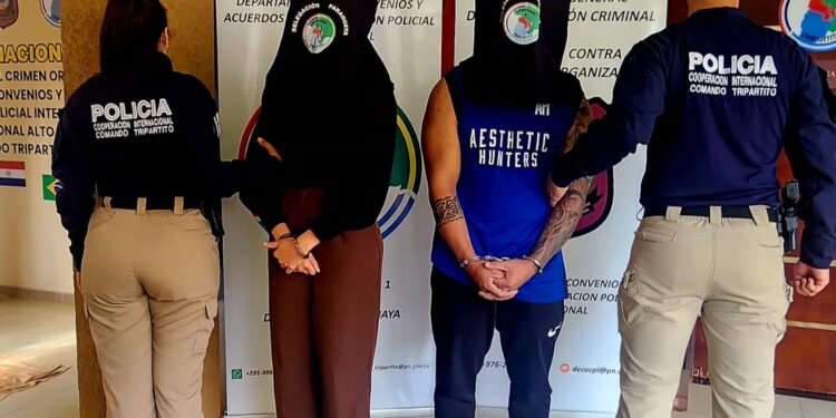 Segue preso na Polícia Federal de Foz casal brasileiro extraditado do Paraguai