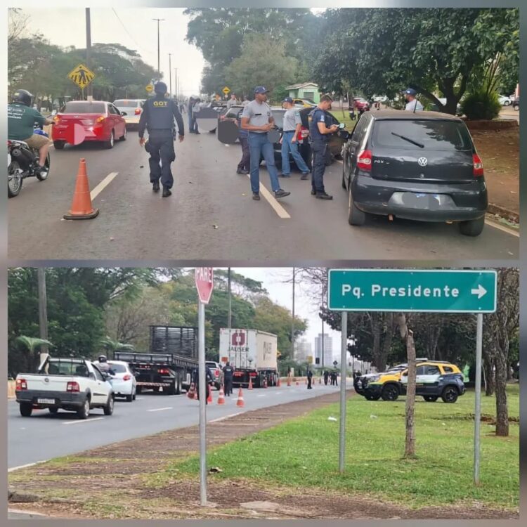 Blitz de trânsito integra formação prática dos novos Guardas Municipais em Foz