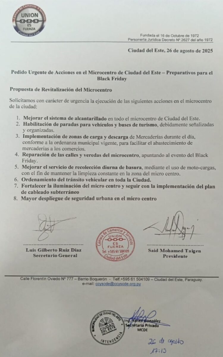 Prefeitura de CDE e Câmara de Comércio alinham ações para Black Friday 2025