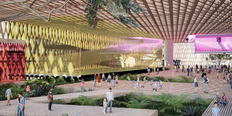 Pavilhão temporário com oficinas dá início às atividades do Pompidou em Foz do Iguaçu