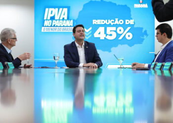 Ratinho quer reduzir em 45% a alíquota do IPVA no Paraná
