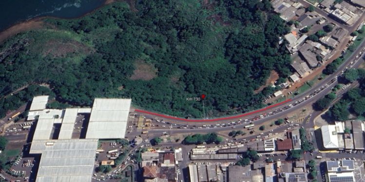 EPR Iguaçu vai recuperar pavimento na faixa de caminhões e Aduana da Ponte da Amizade