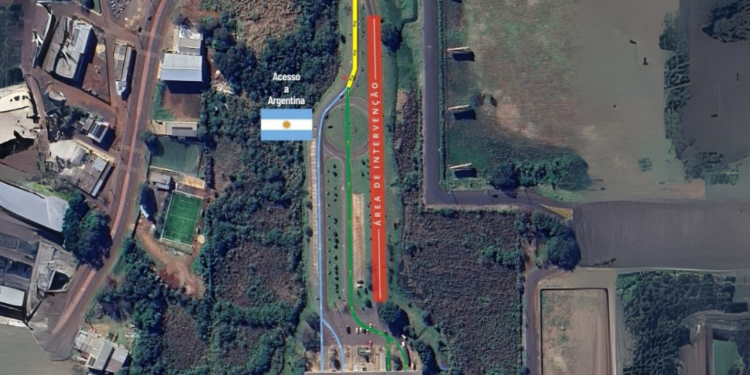 Tráfego de veículos na aduana Brasil-Argentina será alterado a partir dessa quarta-feira (24)