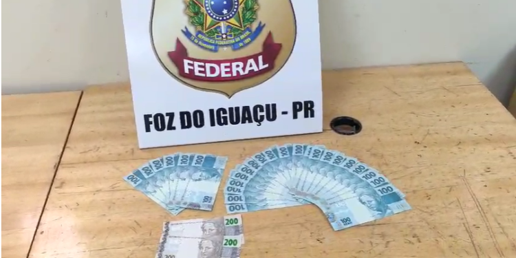 PF prende homem com cédulas falsas em Santa Terezinha de Itaipu