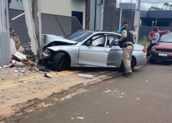 Tentativa de homicídio e colisão envolvendo BMW mobilizam a polícia no bairro Nova Andradina