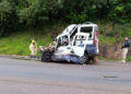 Três moradores de Foz do Iguaçu morrem em grave acidente na BR-163, em Capanema